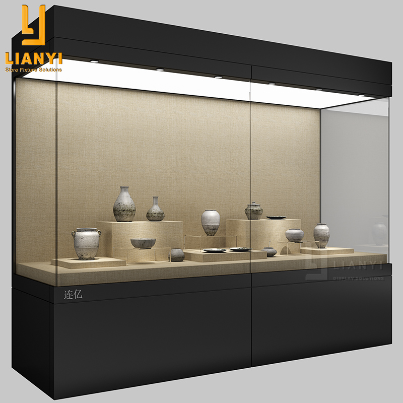 Ltd - 01 Museum Wall Exhibition Cabinet 