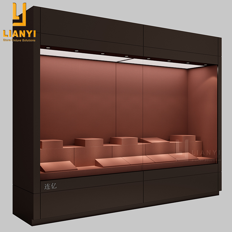 Ltd - 01 Museum Wall Exhibition Cabinet 