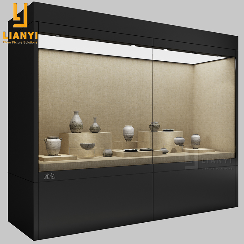 Ltd - 01 Museum Wall Exhibition Cabinet 